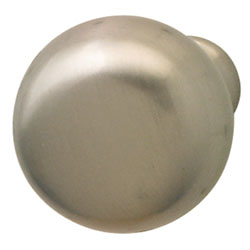 Hafele 134.41.001  Hollow Steel Nickel Brushed 8-32 32 X 31mm Knob